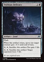 Dubious Delicacy