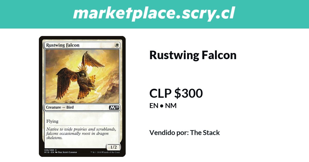 Rustwing Falcon | 300 CLP en Marketplace Scry