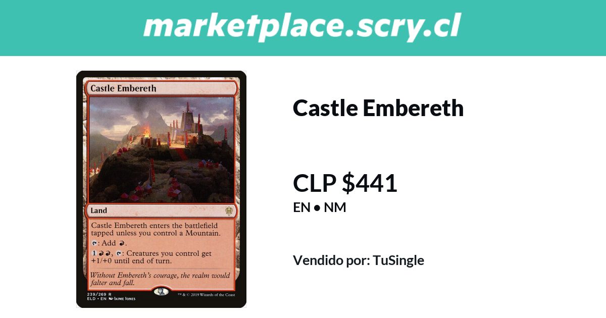 Castle Embereth | 441 CLP en Marketplace Scry
