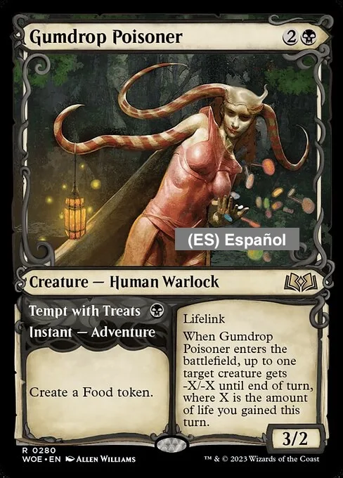 Gumdrop Poisoner // Tempt with Treats