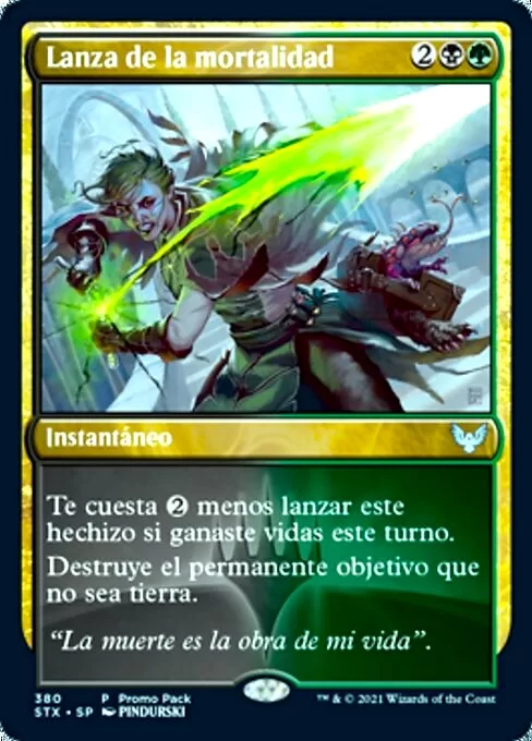 Lanza de la mortalidad