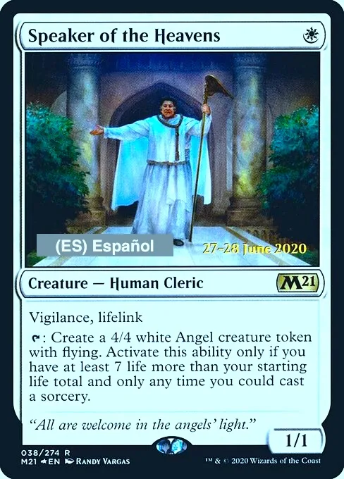 Speaker of the Heavens