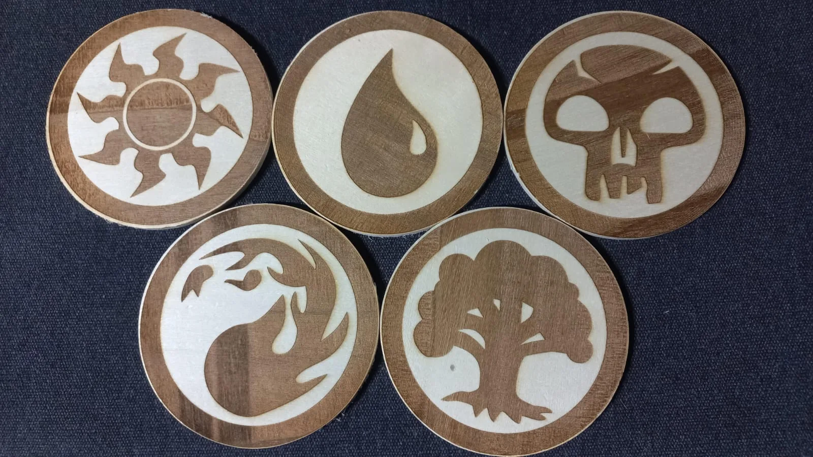 Posavasos de madera