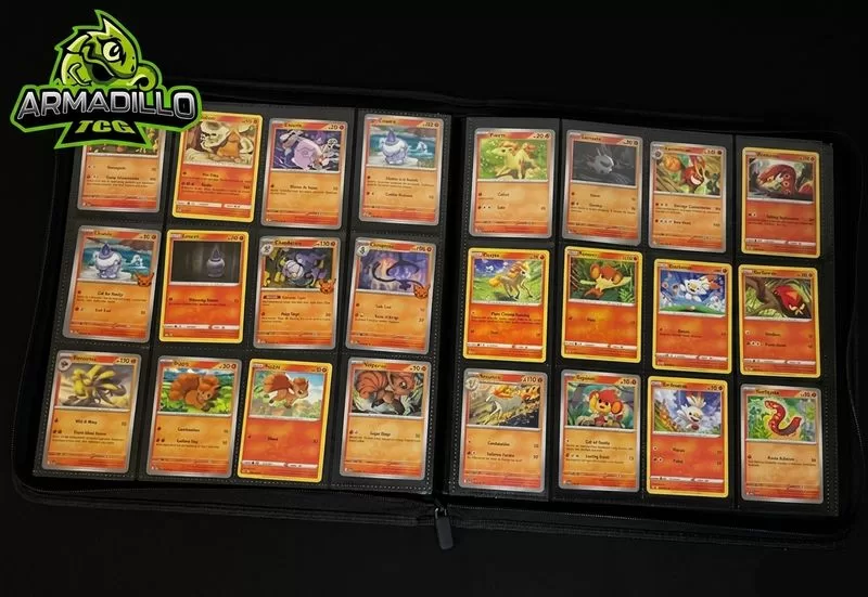 Carpeta Eco Cuero 12 espacios con Cierre - Armadillo TCG