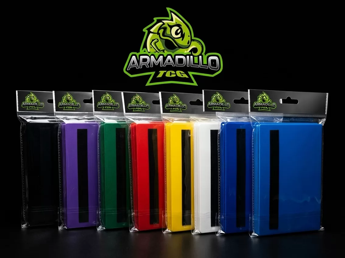 Carpeta 4 Slot Plástico con elástico - Armadillo TCG