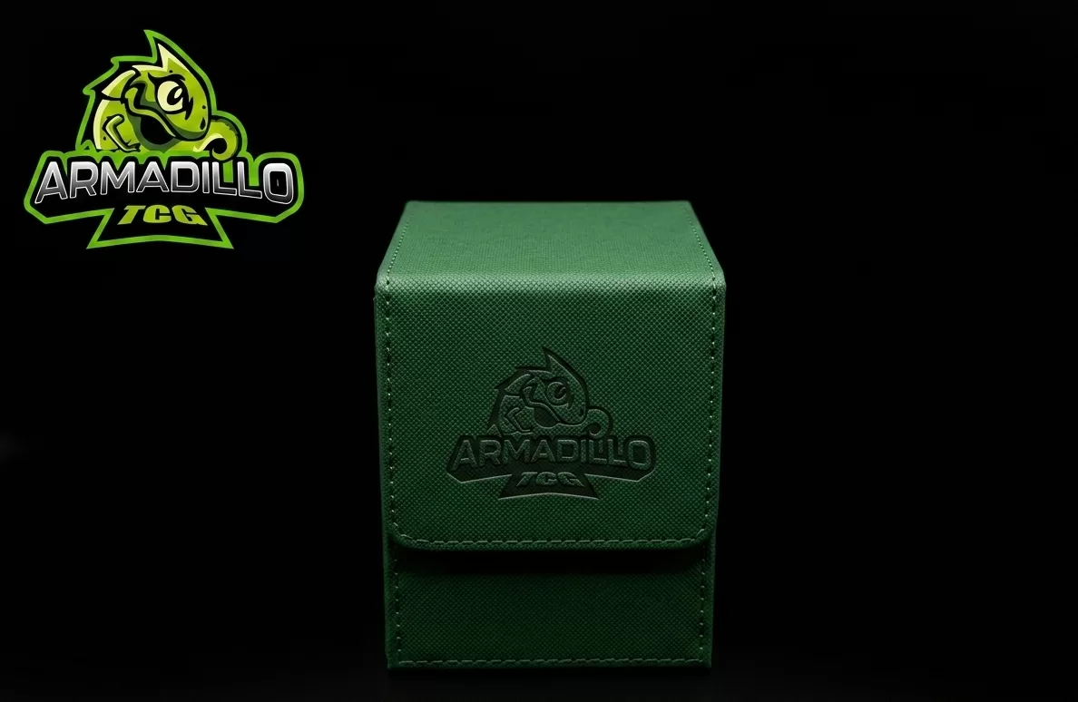 Porta Mazo Simple Eco Cuero 100+ Cartas - Armadillo TCG