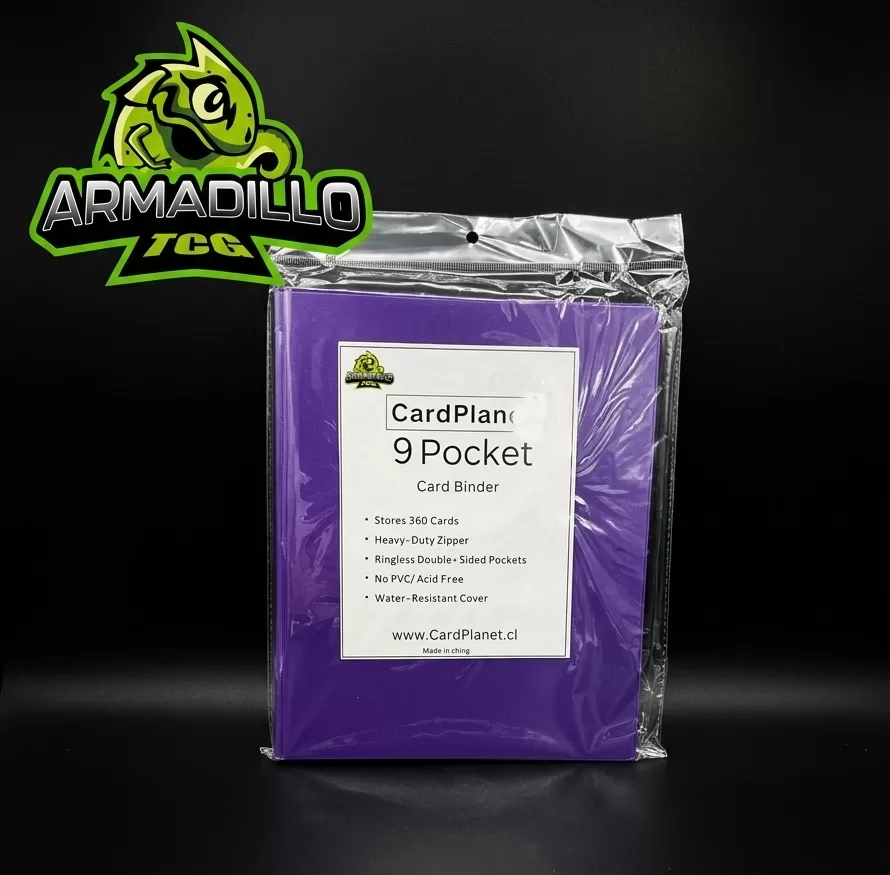 Carpeta Plástico cierre Elástico 9 Espacios - Armadillo TCG