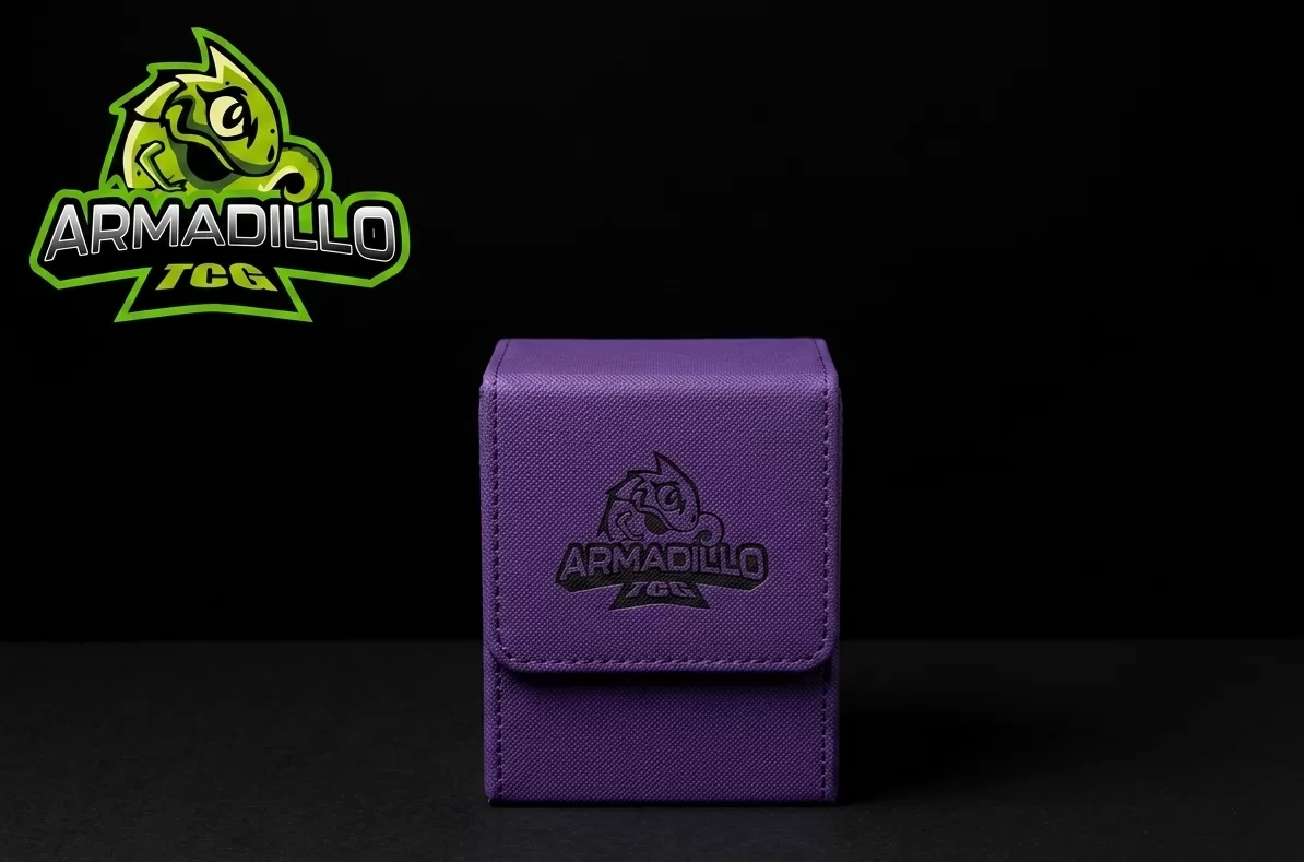 Porta Mazo Simple Eco Cuero 100+ Cartas - Armadillo TCG