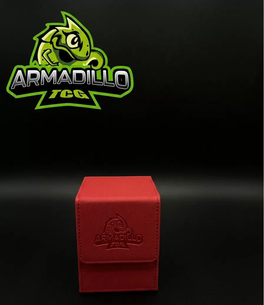 Porta Mazo Simple Eco Cuero 100+ Cartas - Armadillo TCG