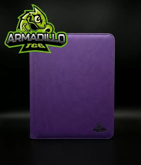 Carpeta Eco Cuero 12 espacios con Cierre - Armadillo TCG